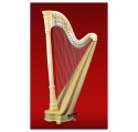 Horngacher Zabaleta Natur pedal harp