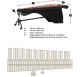 Vancore PSM 510 padouk marimba - 5 oktáv