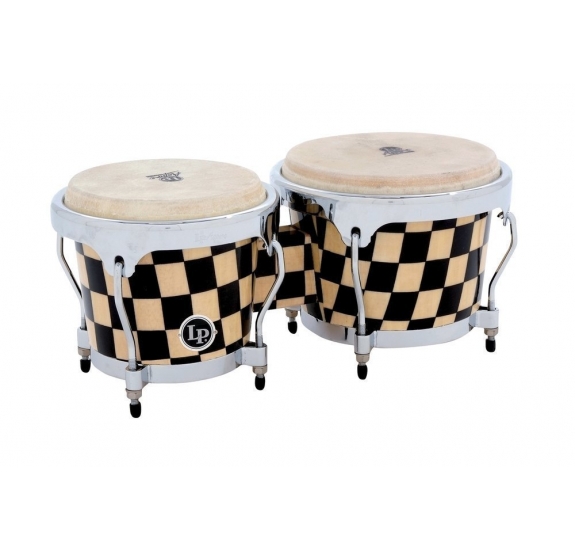 Latin Percussion Bongo Aspire Accent - Checkerboard