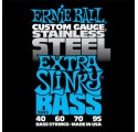 Ernie Ball Stainless Steel Extra Slinky 40-95 basszusgitár húrkészlet