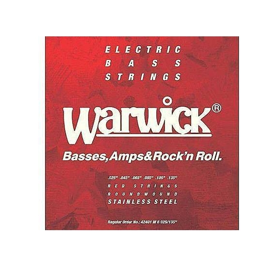 Warwick 42401M Red Label basszusgitár húrkészlet