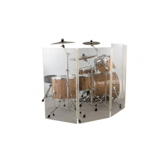 PEACE DS-2 - 5 section 122 cm drum shield in acrylic material