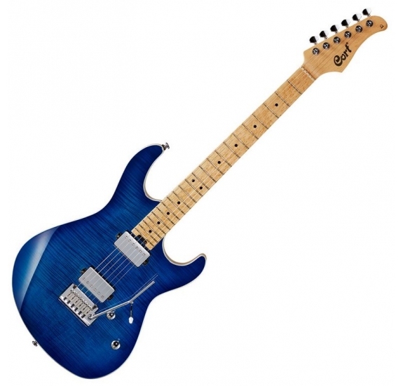 Cort Co-G290FAT-BBB electric guitar - Bright Blue Burst