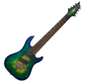 Cort Co-KX508MS-MBB elektromos gitár - Mariana Blue Burst
