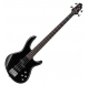 Cort Co-ActionPlus-BK active bassguitar - black