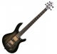 Cort Co-C4PlusZBMH-TBB electric bassguitar - Black Burst