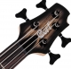 Cort Co-C4PlusZBMH-TBB electric bassguitar - Black Burst