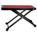 Gewa foot rest - adjustable height/4position - red