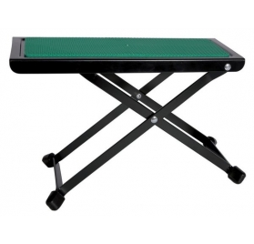 Gewa foot rest - adjustable height/4position - green