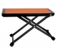 Gewa foot rest - adjustable height/4position - orange