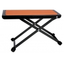 Gewa foot rest - adjustable height/4position - orange