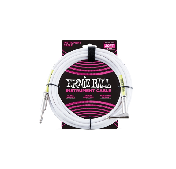 ERNIE BALL PVC HANGSZERKÁBEL 6M Pipa