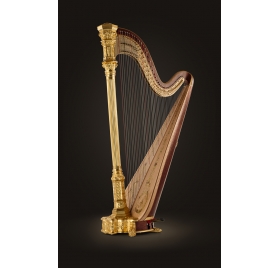 Lyon & Healy Style 26 Gold pedal harp - 47 string