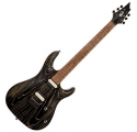 Cort Co-KX300-Etched-EBG electric guitar, black-gold