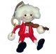 Mozart figura hegedűvel