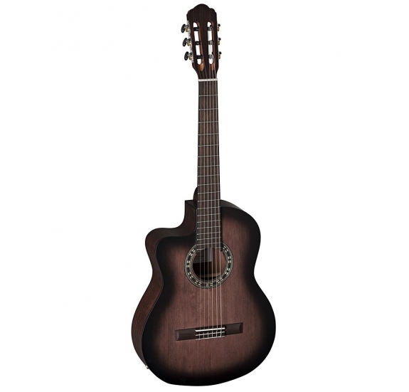 La Mancha Granito 32-CEN-AB-L electro classic guitar - left handed