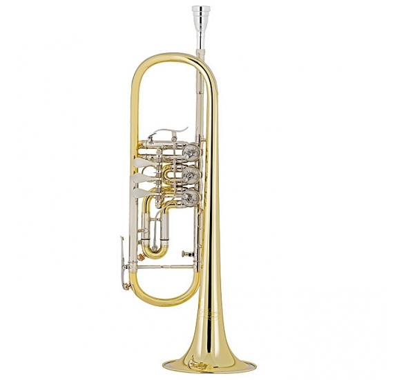 Cerveny CTR 501 RT Bb forgóventiles trombita