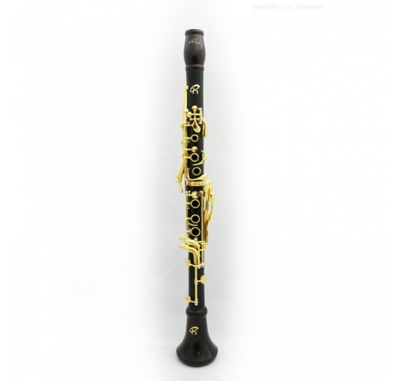 L.A.Ripamonti 310RRGOLD-RIPA Bb clarinet, Gold Plated - grenadilla