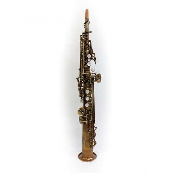 L.A.Ripamonti 5010VFR soprano saxophone - Dark Vintage