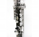 L.A.Ripamonti 5010VFRB soprano saxophone - Black/Silver