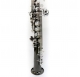 L.A.Ripamonti 5010VFRB soprano saxophone - Black/Silver