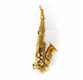 L.A.Ripamonti 5020VFRR curved soprano saxophone - Solid Copper