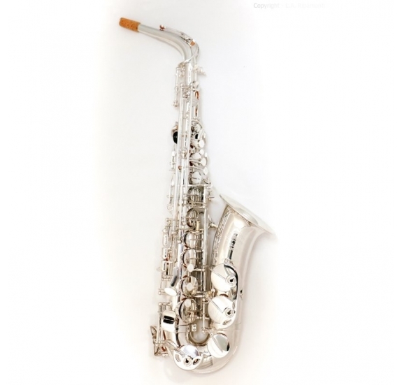 L.A.Ripamonti 5030B contralto saxophone - Polished Silver