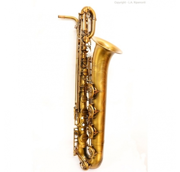 L.A.Ripamonti 5060V baritone saxophone - Old Vintage Satin