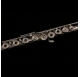 L.A.Ripamonti FL5660SE C flute - Solid silver flute, open holes