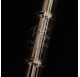 L.A.Ripamonti R1200SOIB flute - Solid silver body, open holes