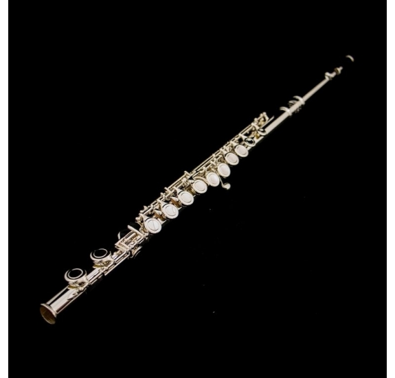 L.A.Ripamonti R710SE flute - Silver plated body, closed holes