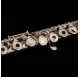 L.A.Ripamonti R801SEO transverse C flute - Silver busing, open holes