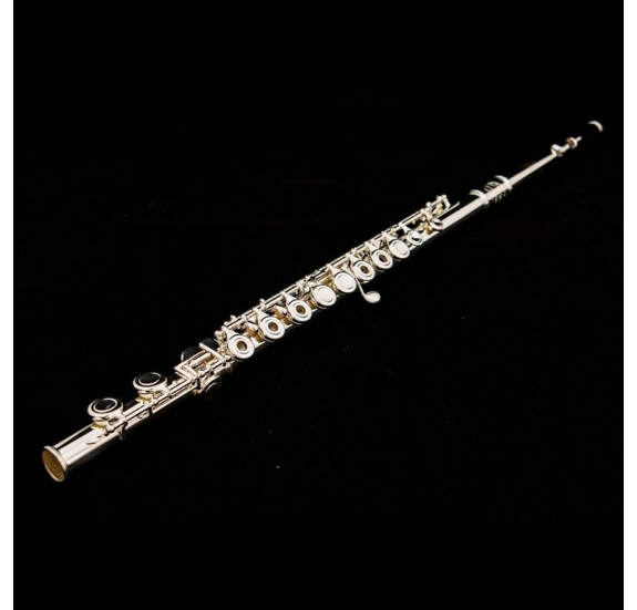 L.A.Ripamonti R801SOI C flute - Silver busing, open holes