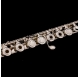 L.A.Ripamonti R801SOI C flute - Silver busing, open holes