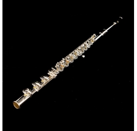 L.A.Ripamonti R910SOIB  C transverse flute - Silver headjoint, open holes