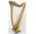 Lauren natural ashwood 34 String Celtic Harp