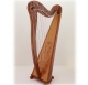 Mahogany 34 String Celtic Harp