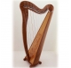 Mahogany 34 String Celtic Harp