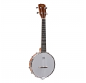 Soundsation SUBJ-20 - Ukulele Banjo featuring sapele mahogany body and REMO head