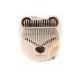 Pure Gewa oak kalimba, pickup - 17 key