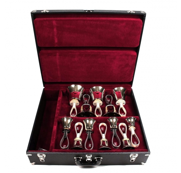 Malmark 12db-os diatonikus handbell szett (C5-G6)