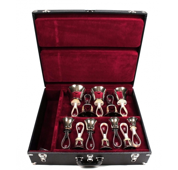 Malmark Second Octave Handbells Add-On Set with Case - 12pc