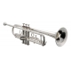 Jupiter JTR-700SQ silver-plated Bb trumpet