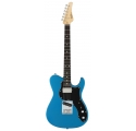 FGN Electric Guitar, Boundary Iliad, H/S, Sapphire Blue Metallic, Bag