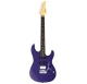 FGN J-Standard Odyssey DU Transparent Purple Flat elektromos gitár