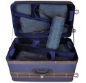 Violin case for 8 violins, trolley wheels