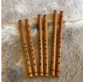 Wooden flute in A, G, F, E, D or C