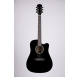 Duke D-MC Cut Black acoustic guitar