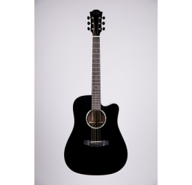 Duke D-MC Cut Black acoustic guitar