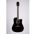 Duke D-MC Cut Black acoustic guitar